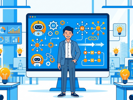 香港打工仔使用AI Agent自主完成複雜職場任務示意圖