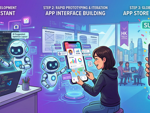 香港AI培訓學院推出Vibe Coding課程，學員透過AI開發手機App並完成上架流程