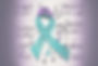 purple and teal suicide prevention ribbo
