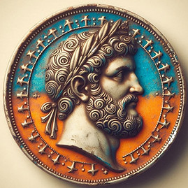 Moneda insignia de emperador
