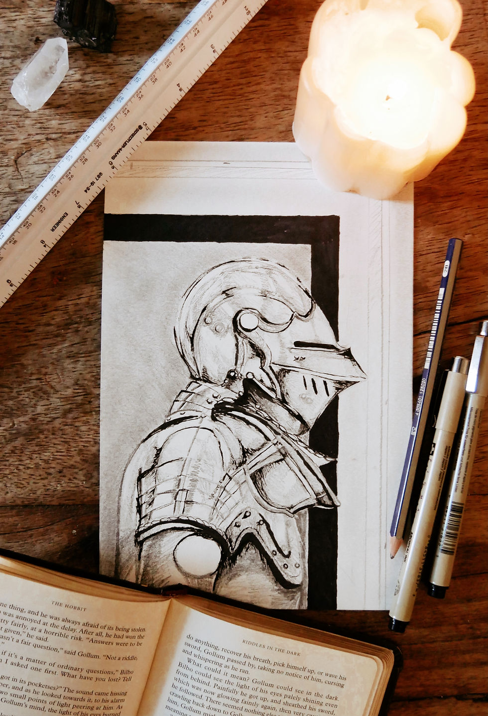 Knight and Raven