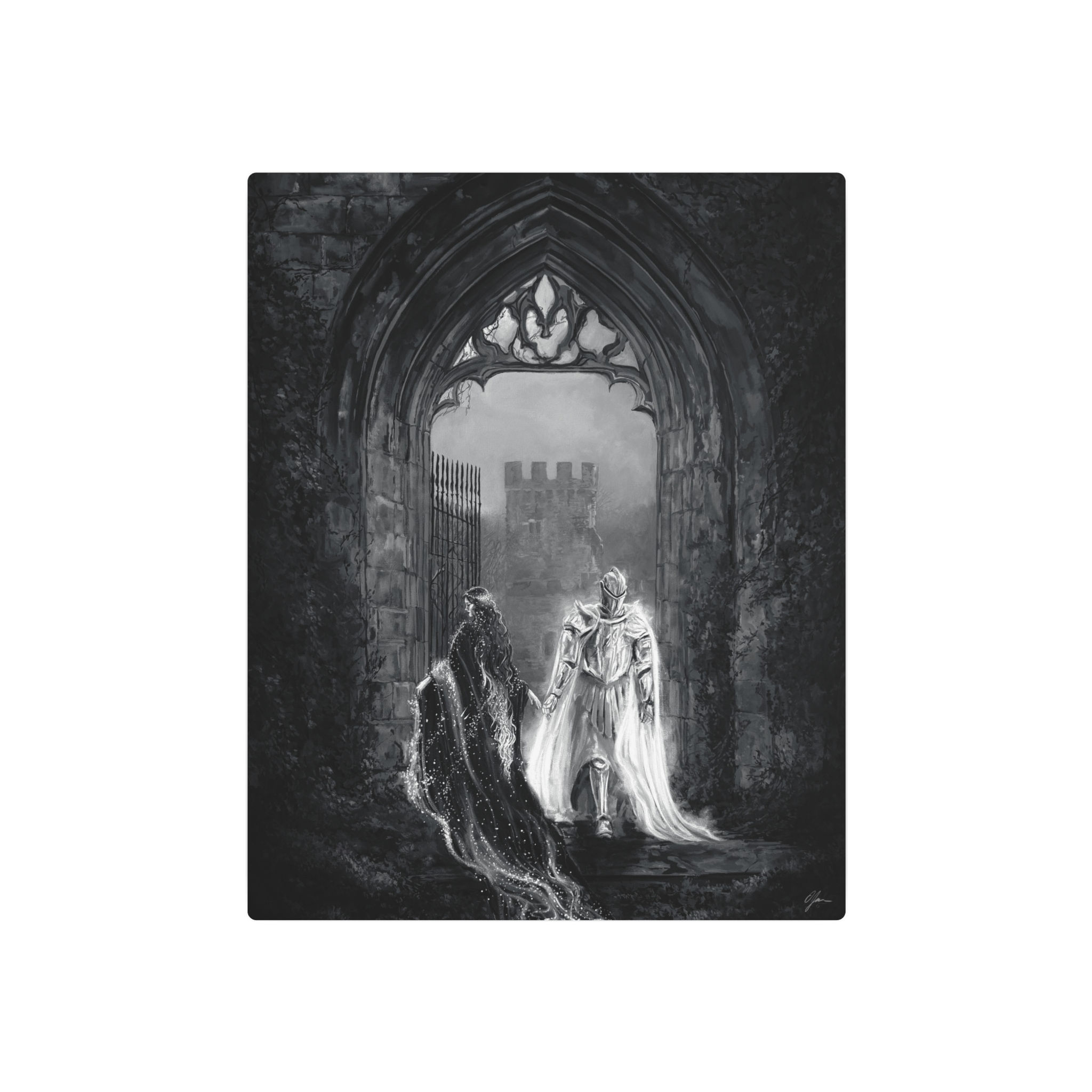 "Knight of Day" Metal Print