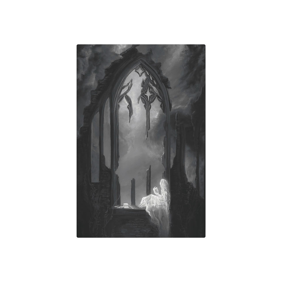 Thumbnail: "The Reader" Metal Print