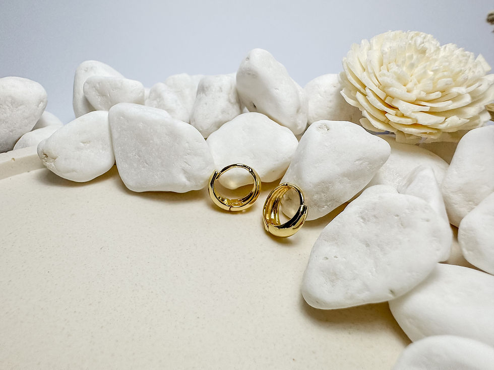 Thumbnail: Golden Radiance Hoops