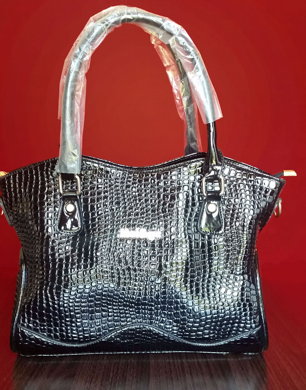 Miniatura: Cartera de hombro -negro