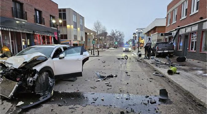 Suspect remanded following Gaetz Avenue crash