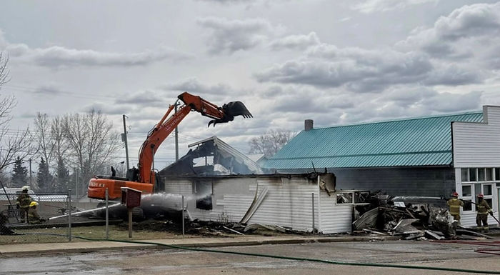 Torrington centre burns
