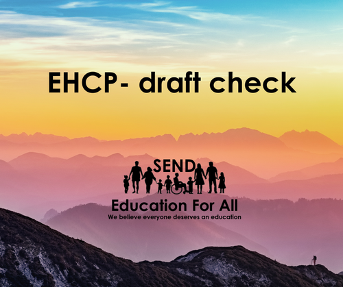 EHCP -draft check | EducationForAll
