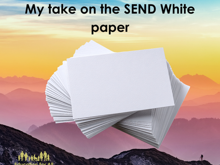 My take on the SEND white paper