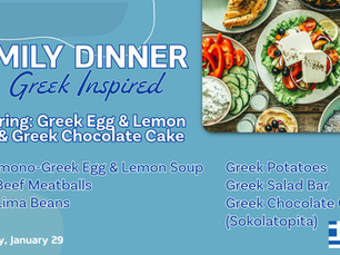 Family Dinner -January 29