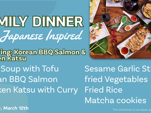 Family Dinner - March 12