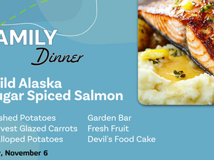 Family Dinner - November 6