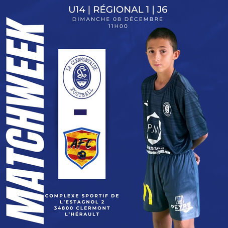 U14 R : NE PAS SE FAIRE PEUR COMME A NARBONNE