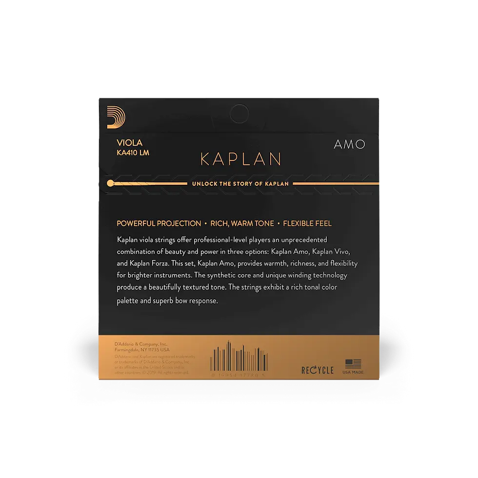 Thumbnail: Kaplan Viola Strings Set Long Scale