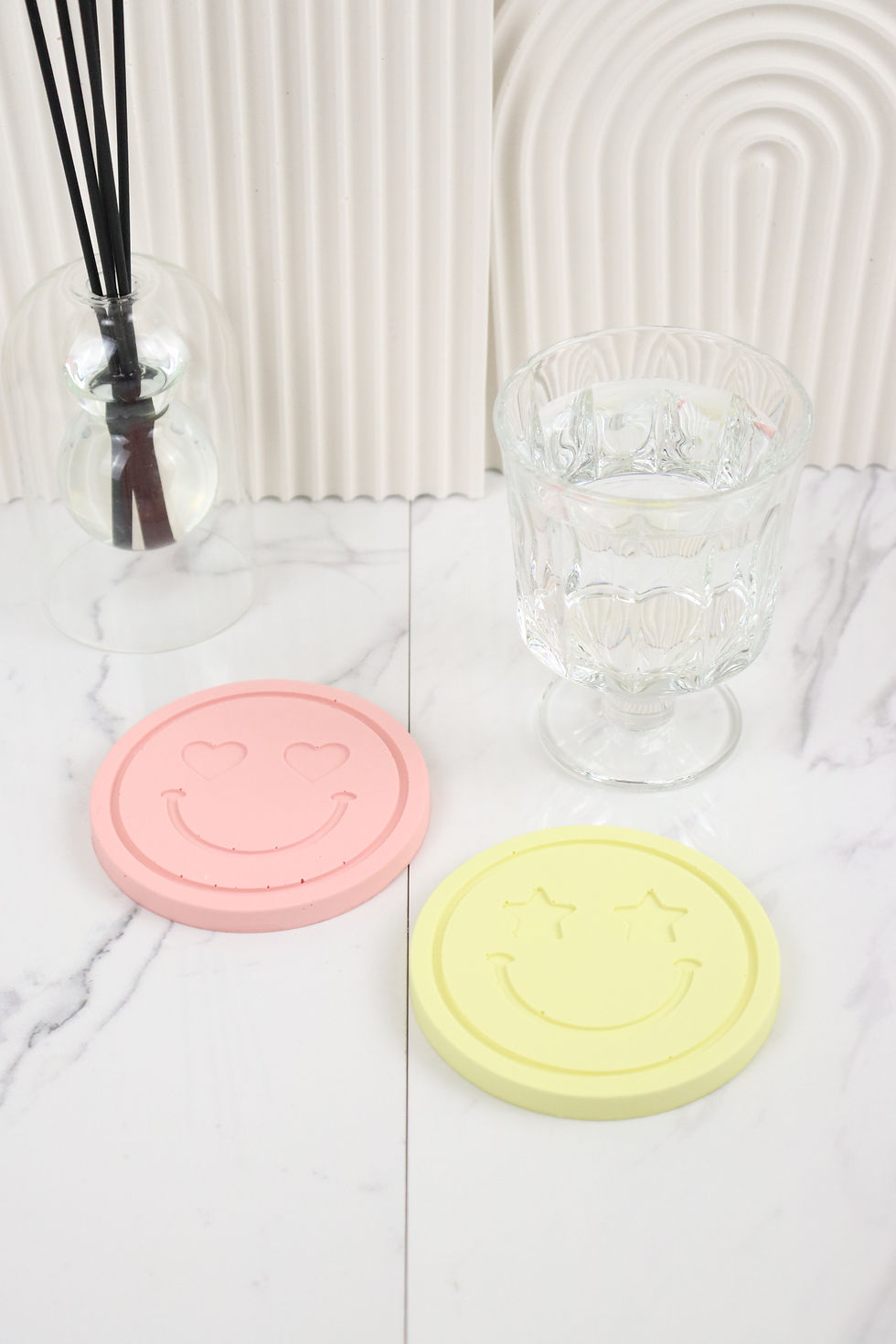 Thumbnail: emoticon coaster - star