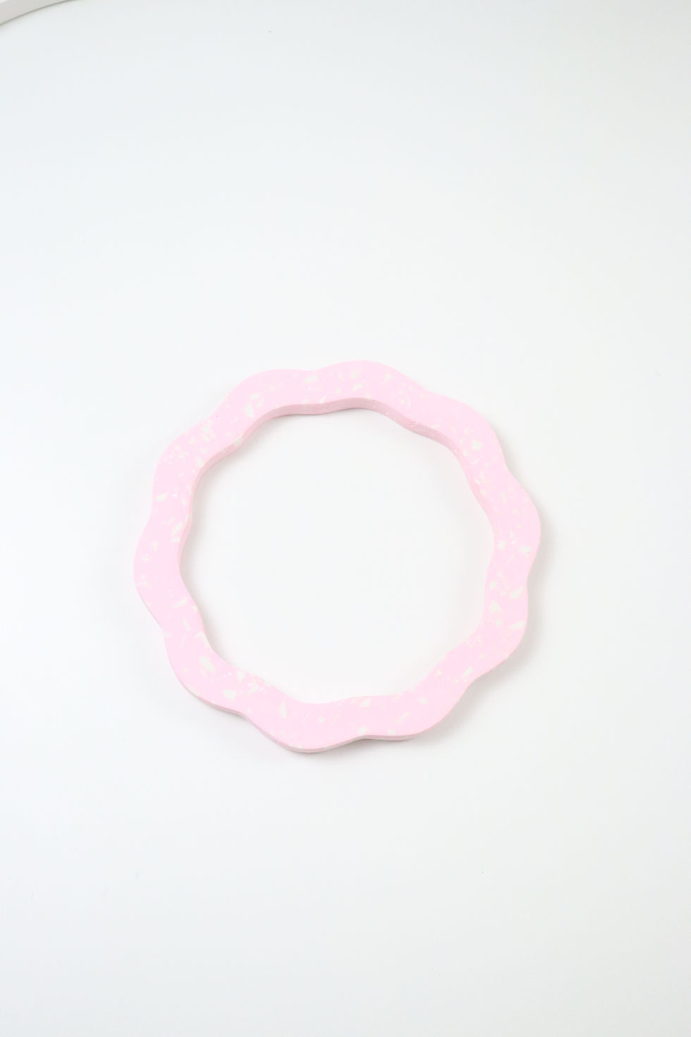Thumbnail: mochi donut terrazzo trivet | pot holder - pink