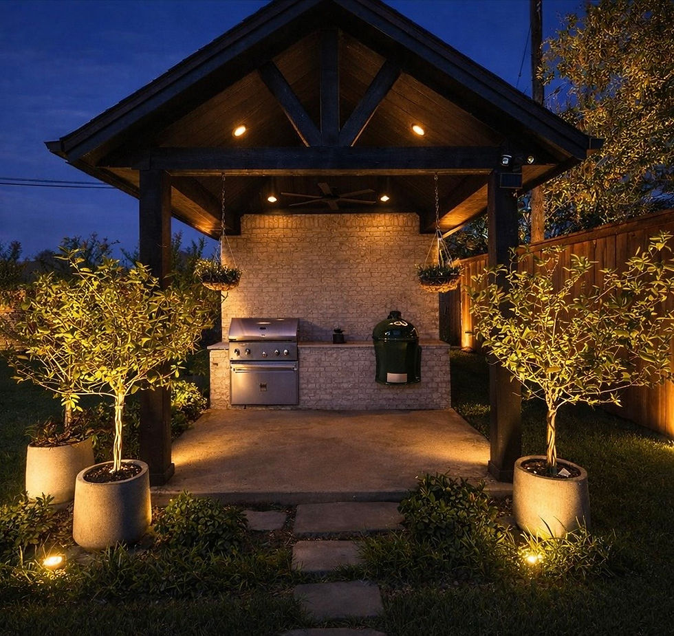 Outdoor Living, Elevated: The Art of Accent Lighting