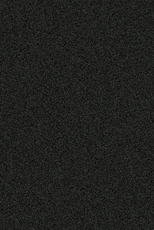 White Noise on Black Background