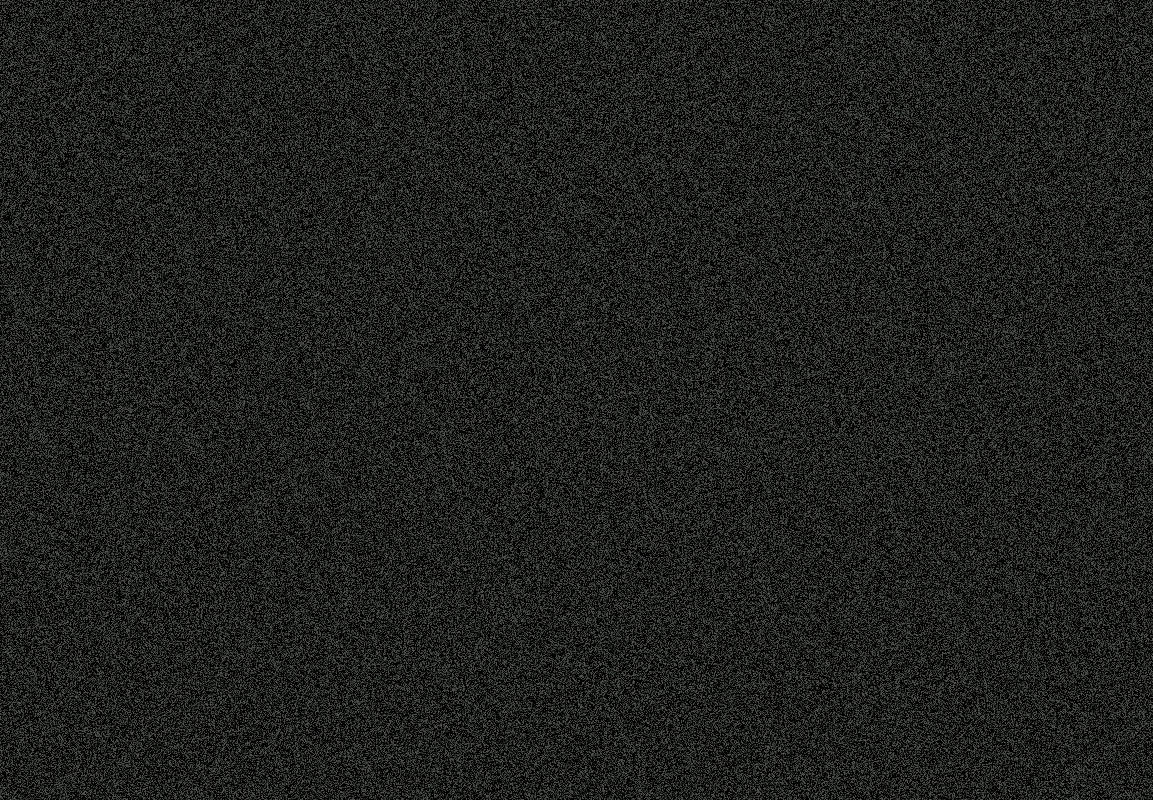 White Noise on Black Background