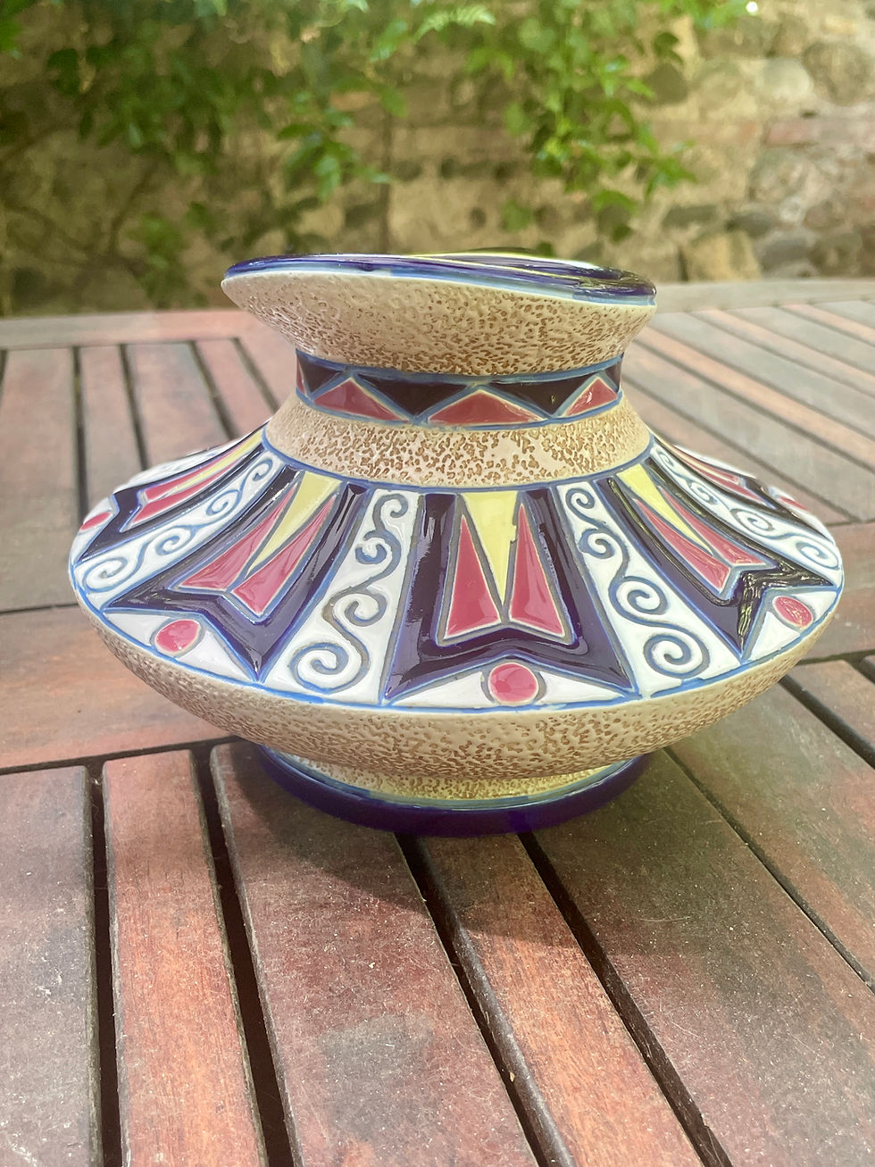 Miniature : Pichet Art Nouveau - Amphora Tchecoslovaquie.
