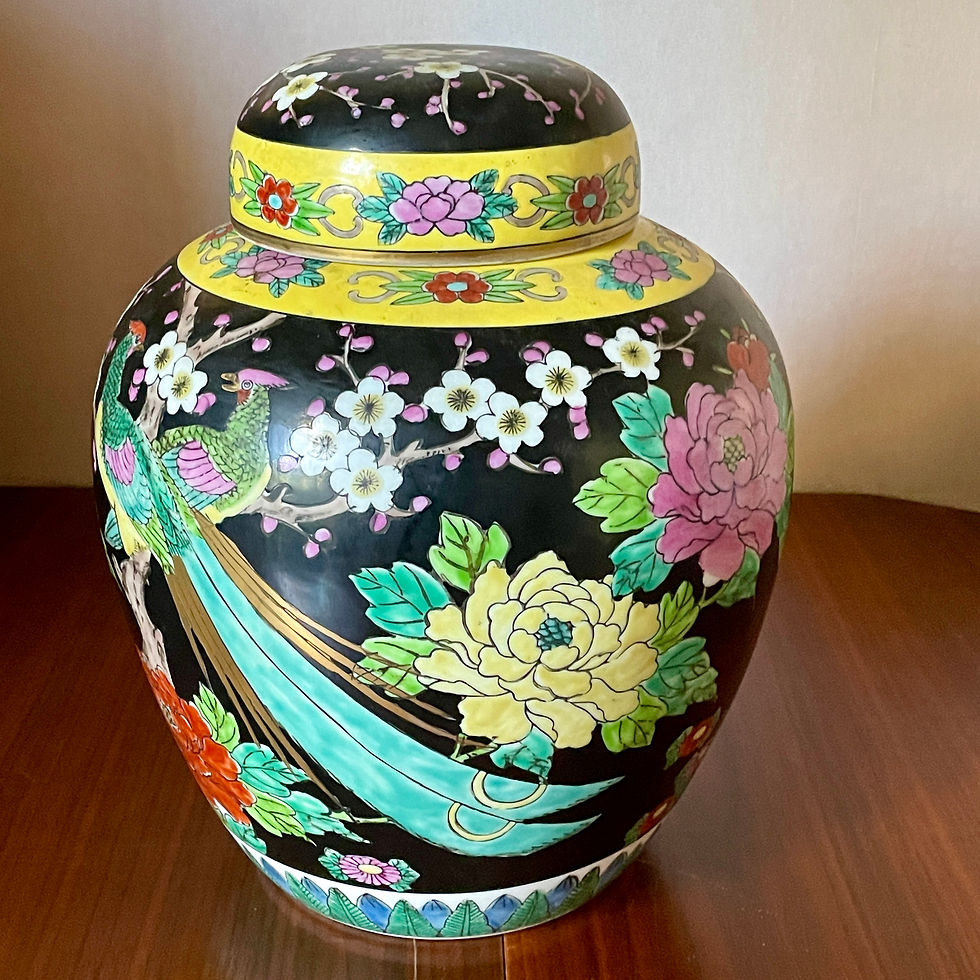 Miniature : Gros pot, vase en céramique Japonaise 19 ème siècle.