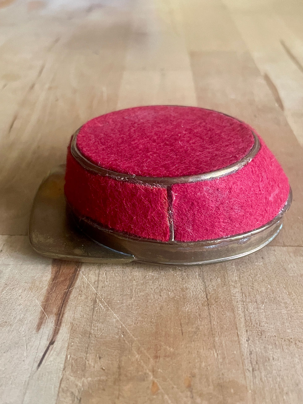 Miniature : Rare tabatière casquette militaire debut XX ème.