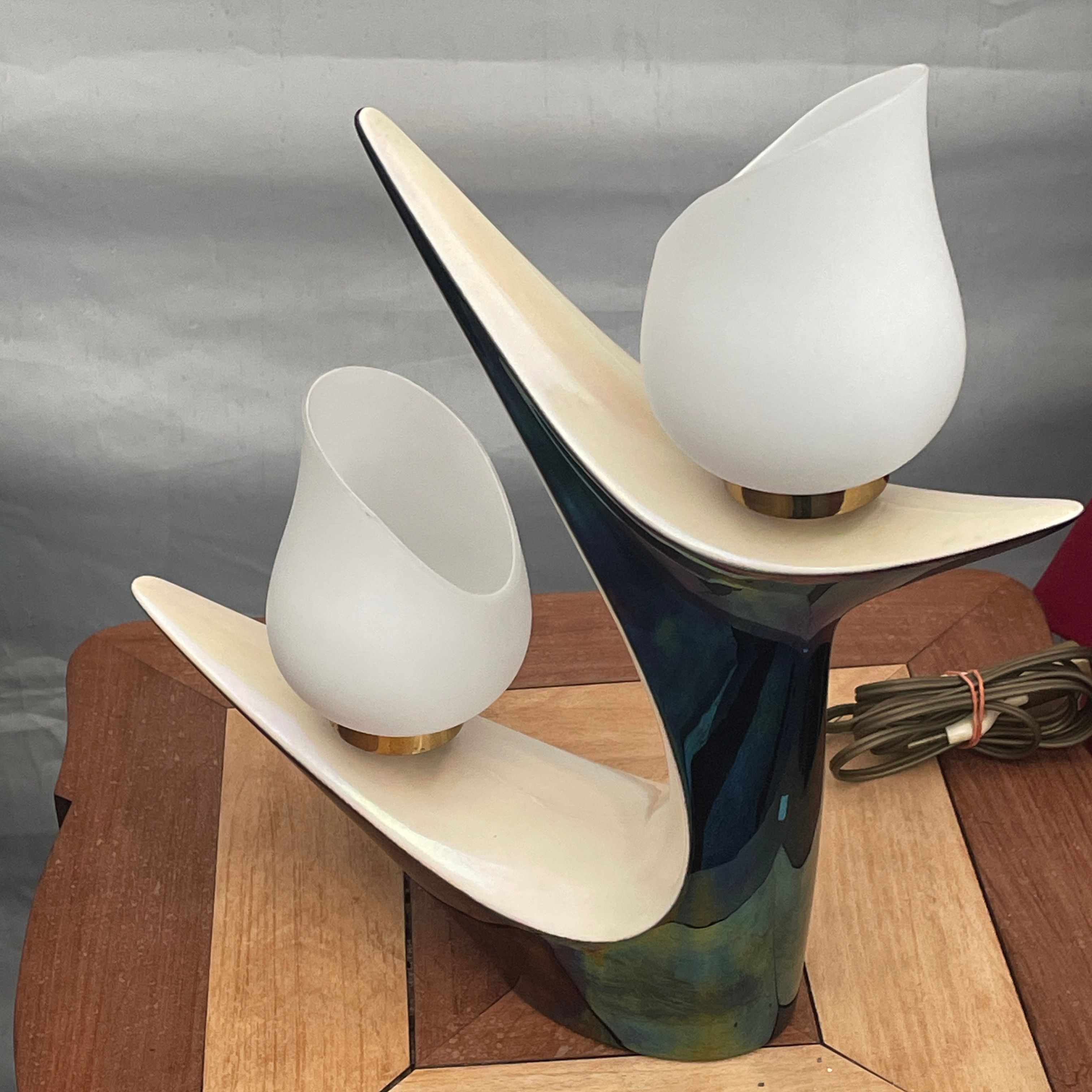 Lampe de table en céramique Verceram design 60.