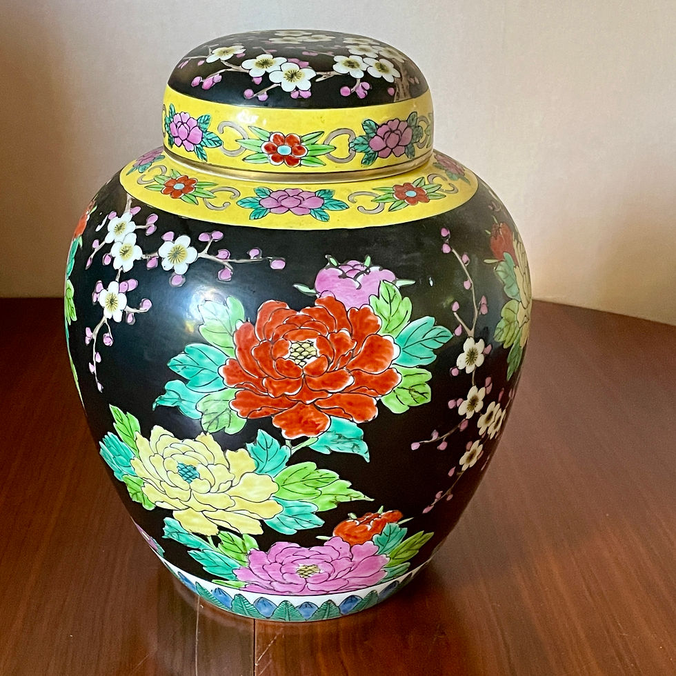 Miniature : Gros pot, vase en céramique Japonaise 19 ème siècle.