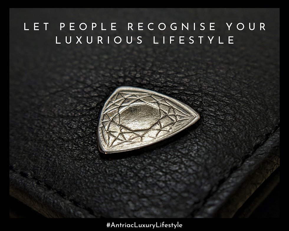 Thumbnail: Black Napa Genuine Goat Leather Luxury Wallet