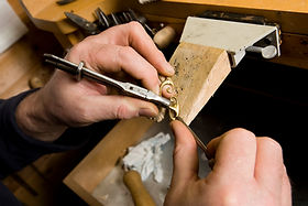 Jeweller working