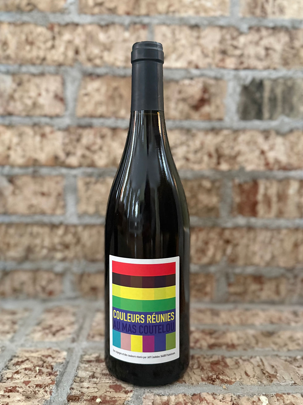 Mas Coutelou Couleurs Réunies 2022 Quebec, Private Import, French wine