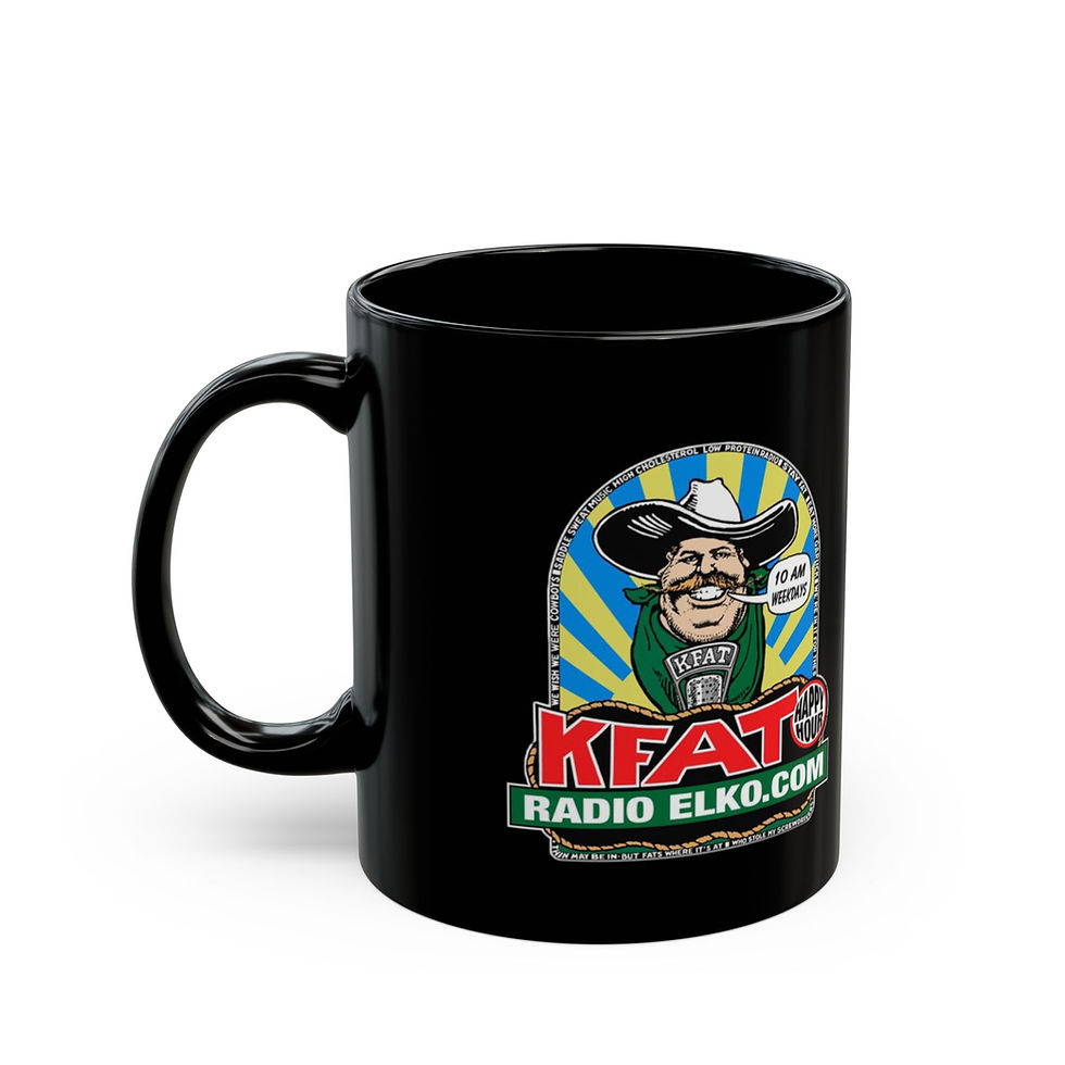 Thumbnail: Black Music Mug — “Real Music Never Dies” Ceramic Coffee Cup (11oz/15oz)