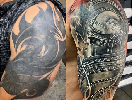 Your guide to a good cover-up tattoo.