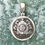 Thumbnail: Sterling Silver MISSOURI Border-State Confederate Button Civil War Relic Pendant