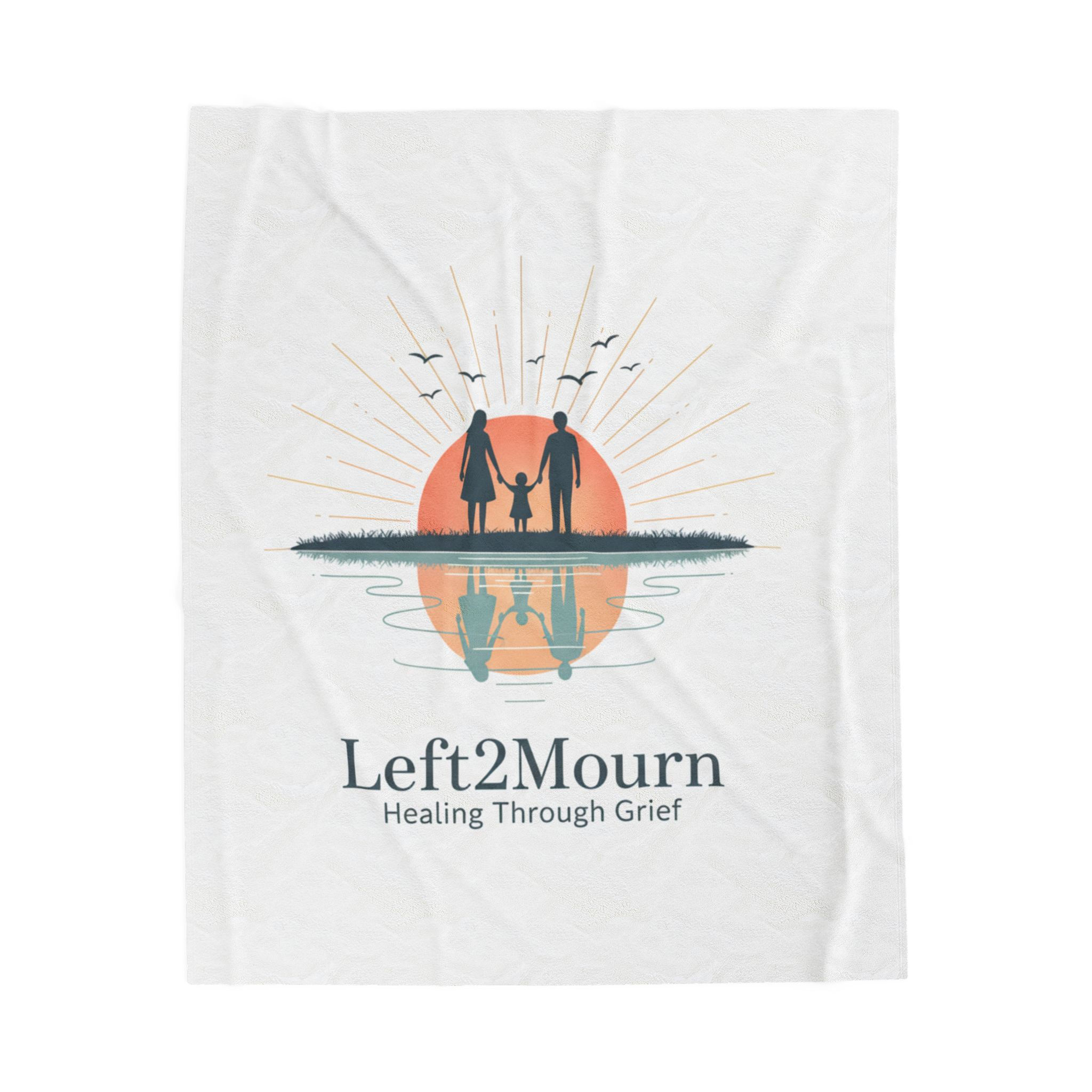 Velveteen Plush Blanket — Left2Mourn Healing Through Grief Memorial Throw