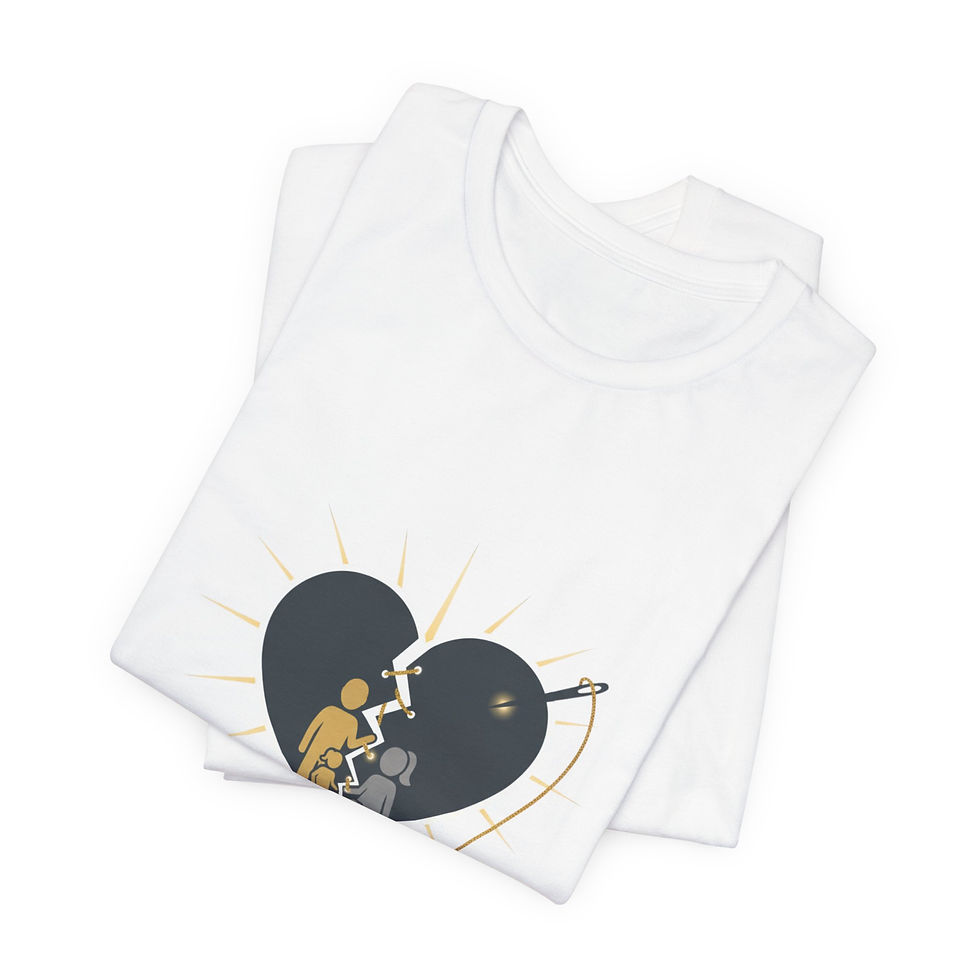 Thumbnail: Left2Mourn Grief Support T-Shirt — Healing Through Grief Tee