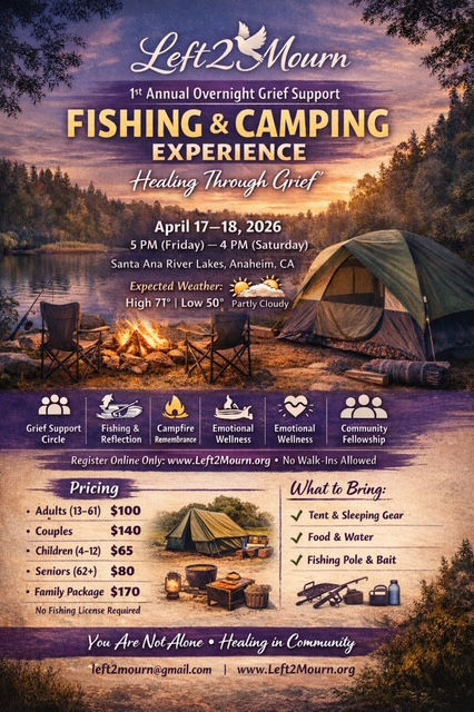 1st Annual Overnight Fishing & Camping Experience