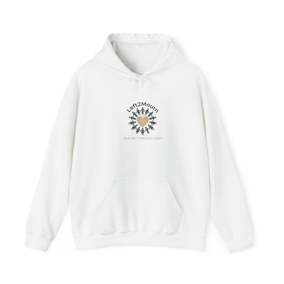 Thumbnail: Heart Sunflower Hoodie — "Left2Mount" Cozy Nature Graphic Hoodie