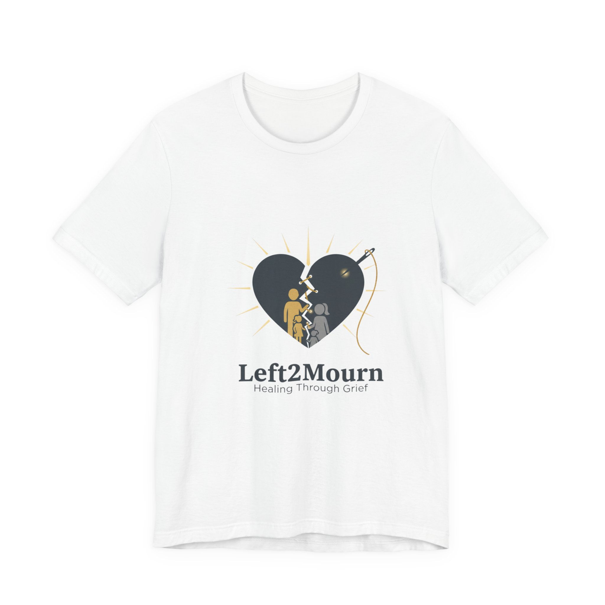 Left2Mourn Grief Support T-Shirt — Healing Through Grief Tee
