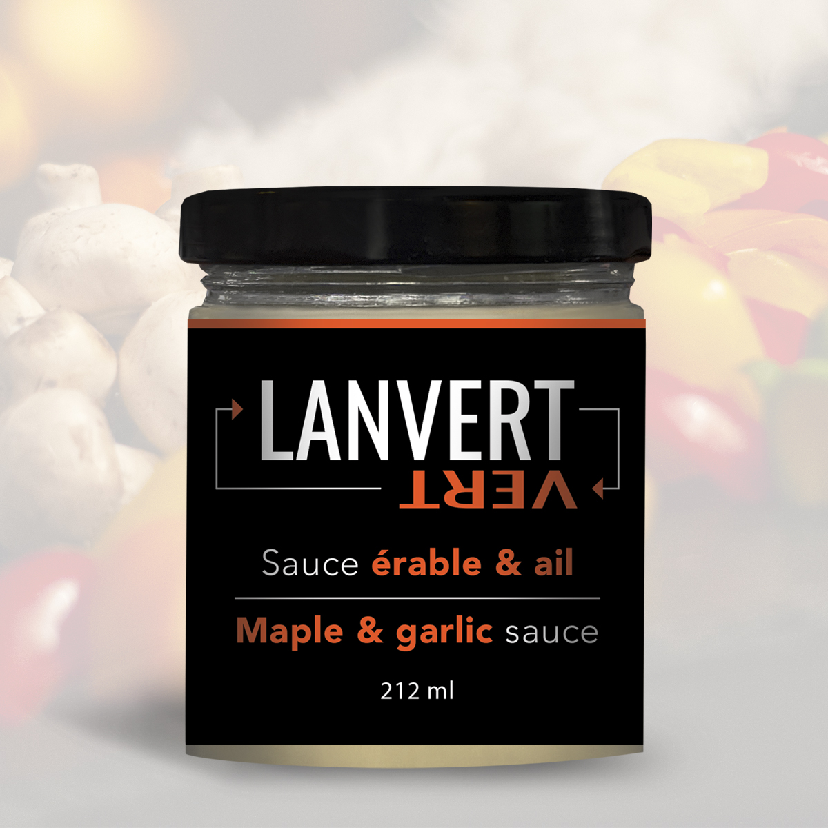 Sauce érable et ail