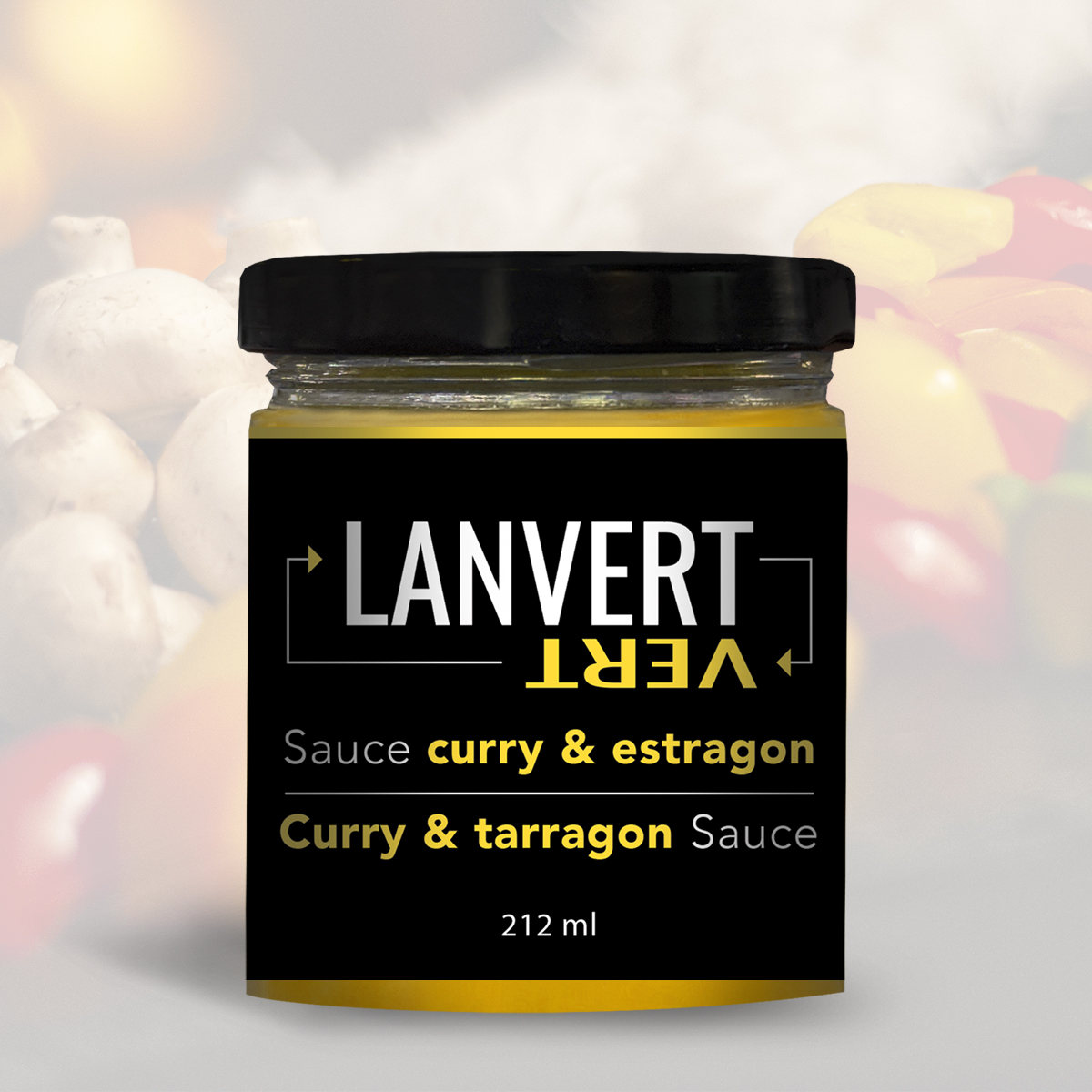 Sauce curry et estragon