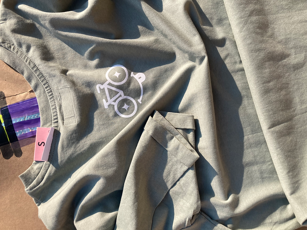 Miniatura: Playera Bici Feliz - Verde