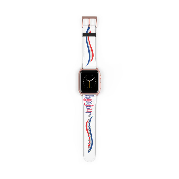 Bonjour Apple Watch Band - Stylish, Fun Accessory for Everyday Use Watch Band d1