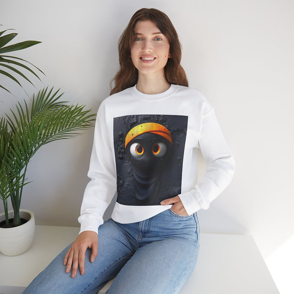 Blow Off Steam Crewneck Sweatshirt - Unisex Whimsical Pullover for Comfort & Fun