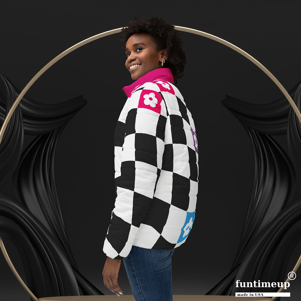 Funtimeup Womens Floral Puffer Jacket | Fashion Statement, 2025 Fashion Trends1