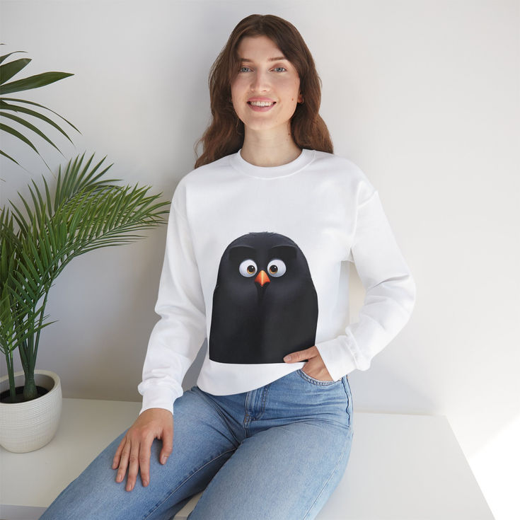 Funny Owl Crewneck Sweatshirt - 'Call the Shots', Motivational Pullover