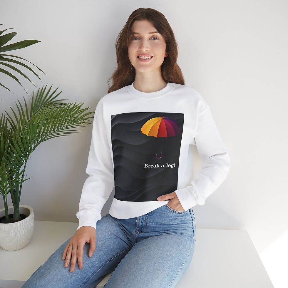 Unisex Heavy Blend™ Sweatshirt, Perfect for Performers & Theatre Lovers