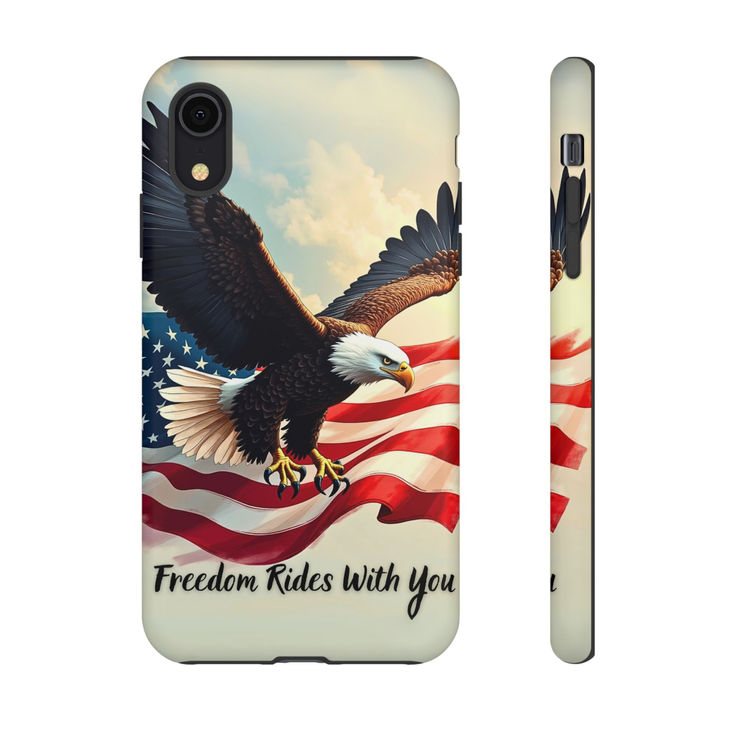 American Eagle Phone Case, Tough Cases, Eagle Lover Gift, Americana Cell Cover 2