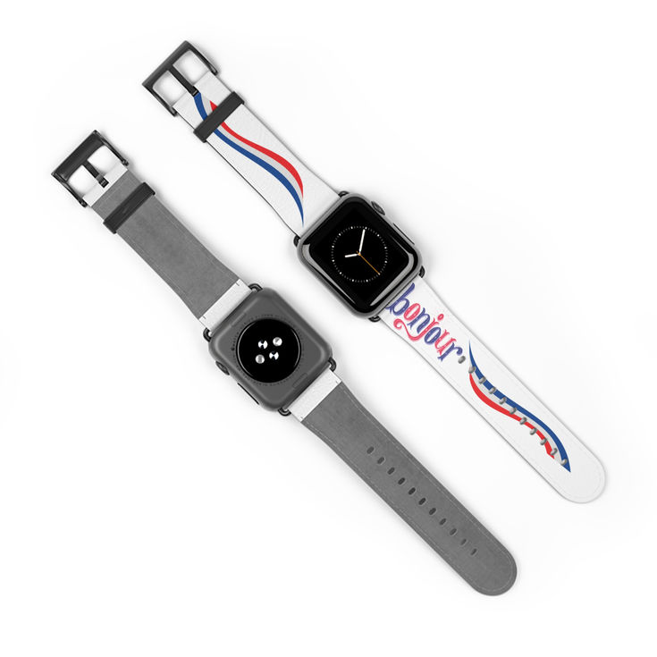 Bonjour Apple Watch Band - Stylish, Fun Accessory for Everyday Use Watch Band a3