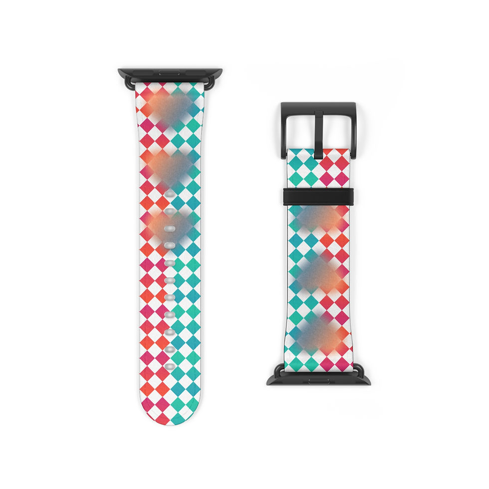 Geometric Apple Watch Band - Stylish Tech Accessory for Every Occasion UNISEX A1